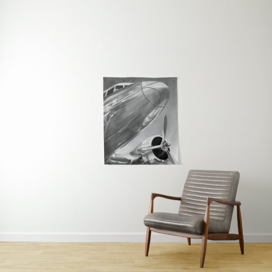 航空アイコン：閉じるビュー タペストリー (インサイチュ)