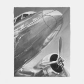 航空アイコン:閉じるビュー フリースブランケット (正面)