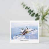 航空アート絵はがき「三菱 J2M ジャック」 ポストカード (スタンド正面)