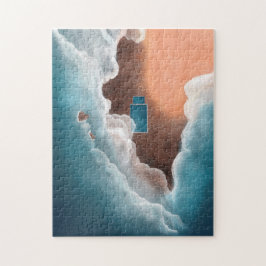 航空イラストレーションモナベールロックプールシドニー ジグソーパズル