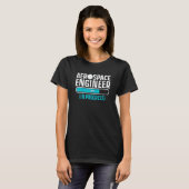 航空エンジニア見習い航空整備士 Tシャツ (正面フル)