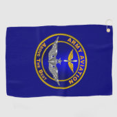 航空シニア・ウィング ゴルフタオル (横)