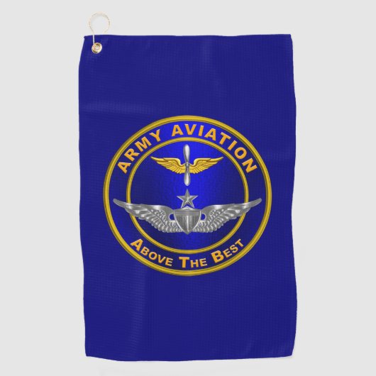 航空シニア・ウィング ゴルフタオル (正面)