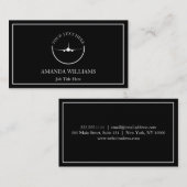 航空ジェット機 名刺 (正面/裏面)