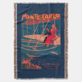 航空スポーツのなポスター スローブランケット (正面縦)