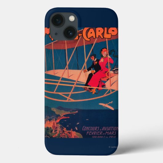 航空スポーツのなポスター Case-Mate iPhoneケース (裏面)