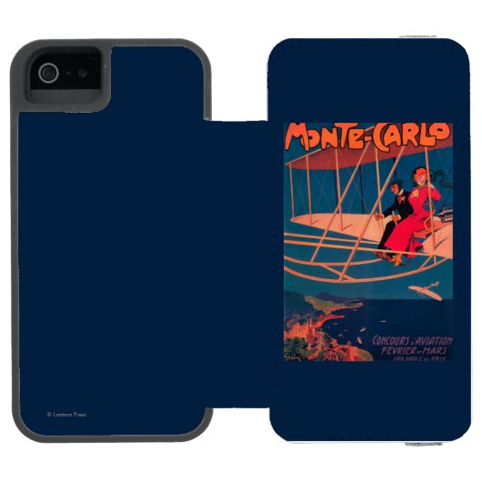 航空スポーツのなポスター INCIPIO iPhoneウォレットケース (フォリオオープン)