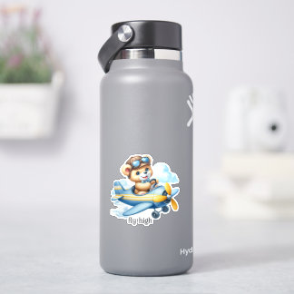 航空テディベア シール