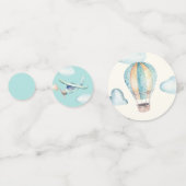 航空テーマトドラーボーイズ誕生日 コンフェッティ (裏面)