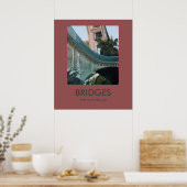 航空デモポスターに橋が架かる ポスター (キッチン)