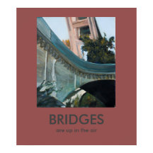 航空デモポスターに橋が架かる