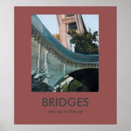 航空デモポスターに橋が架かる ポスター