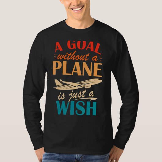 航空パイロット航空主題のPun 企業の. Tシャツ (正面)