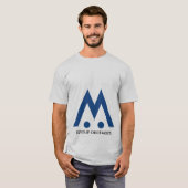 航空パイロット航空図グループ障害ドローン Tシャツ (正面フル)