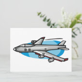 航空ファン向けジェット機 招待状 (スタンド正面)