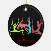 航空フィットネスポーズサンダー_コーブ セラミックオーナメント (左)