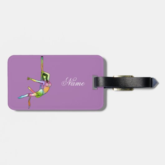 航空フィットネスヨガサンダー_コーブ ラゲッジタグ (裏面横)