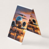 「航空プロフェッショナル名刺」 名刺 (正面)