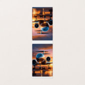 「航空プロフェッショナル名刺」 名刺 (外部フラット)