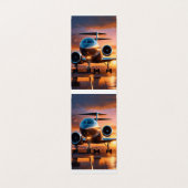 「航空プロフェッショナル名刺」 名刺 (内部フラット)