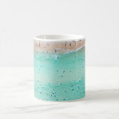 航空ボンディビーチ，シドニー，夏。 コーヒーマグカップ (中央)