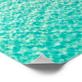 航空ボンディビーチ，シドニー，夏。 ポスター (角)