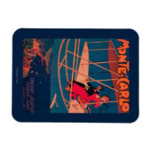 航空ポスポーツのスター マグネット (横)