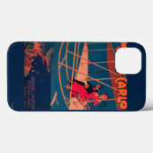 航空ポスポーツのスター Case-Mate iPhoneケース (裏面 (横))