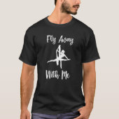 航空ヨガ Tシャツ (正面)