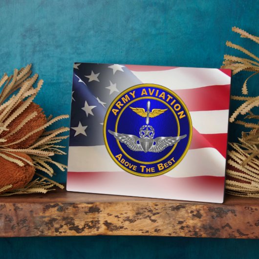 航空主翼軍退役軍人 フォトプラーク (側面)