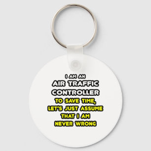 航空交おもしろい通管制官Tシャツ キーホルダー