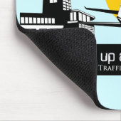 航空交通のマウスパッド。 マウスパッド (コーナー)