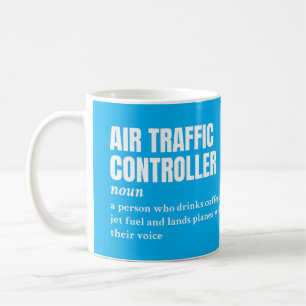 航空交通コントローラ – 定おもしろい義 コーヒーマグカップ