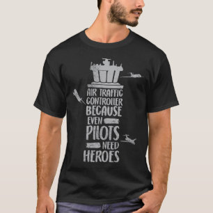 航空交通制おもしろい御シャツ航空交通 Tシャツ