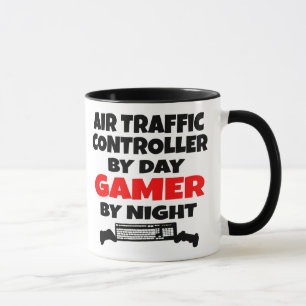 航空交通制御ゲーマー マグカップ