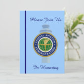 航空交通管制リタイア招待状 招待状 (スタンド正面)