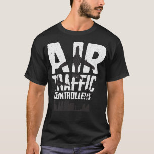 航空交通管制官による航空機ギフト Tシャツ