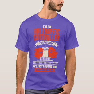 航空交通管制官に連絡する Tシャツ