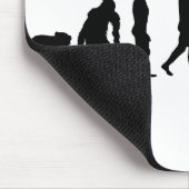 航空交通管制官のギフトタワー制御 マウスパッド (コーナー)