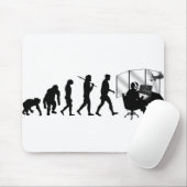 航空交通管制官のギフトタワー制御 マウスパッド (マウス)