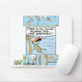 航空交通管制官のユーモア マウスパッド (マウス)