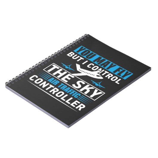 航空交通管制官の空港おもしろい引用文 ノートブック (左側)