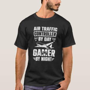 航空交通管制官ゲーミングエアマーシャルゲーマー Tシャツ