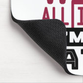 航空交通管制官コントロールATCワおもしろいイン マウスパッド (コーナー)