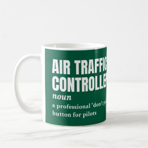 航空交通管制官ジョブ定義マグ コーヒーマグカップ
