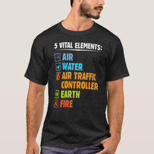 航空交通管制官ジョークAtcタワーオペレータSq Tシャツ