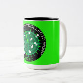 航空交通管制官 ツートーンマグカップ (正面右)