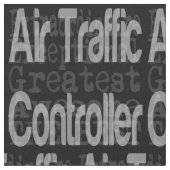 航空交通管制官 ファブリック (クローズアップ)