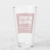 航空交通管制官 – 航空ユーモア定義 タンブラーグラス (裏面)