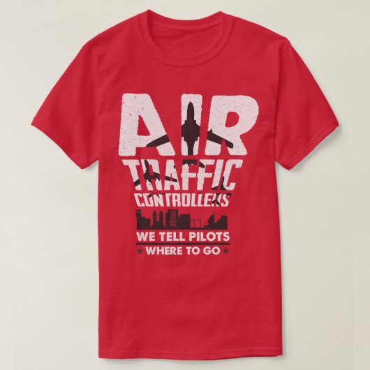 航空交通管制官 Tシャツ (デザイン正面)